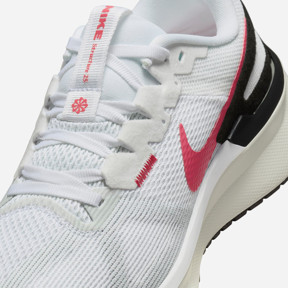 Giày Chạy Bộ Nữ Nike Air Zoom Structure 25 - Trắng - Supersports Vietnam