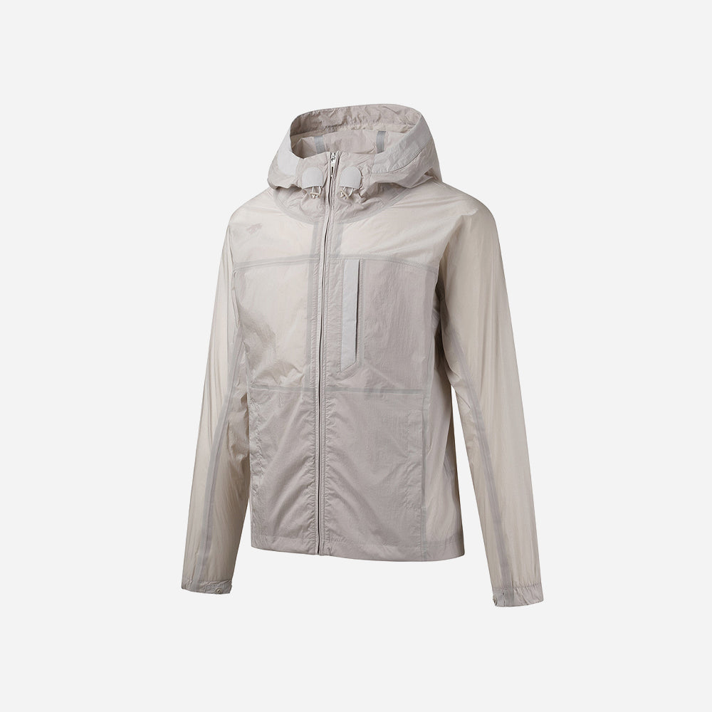 Áo Khoác Golf Nam Descente S-Pro See-Through Jumper - Xám - Supersports Vietnam
