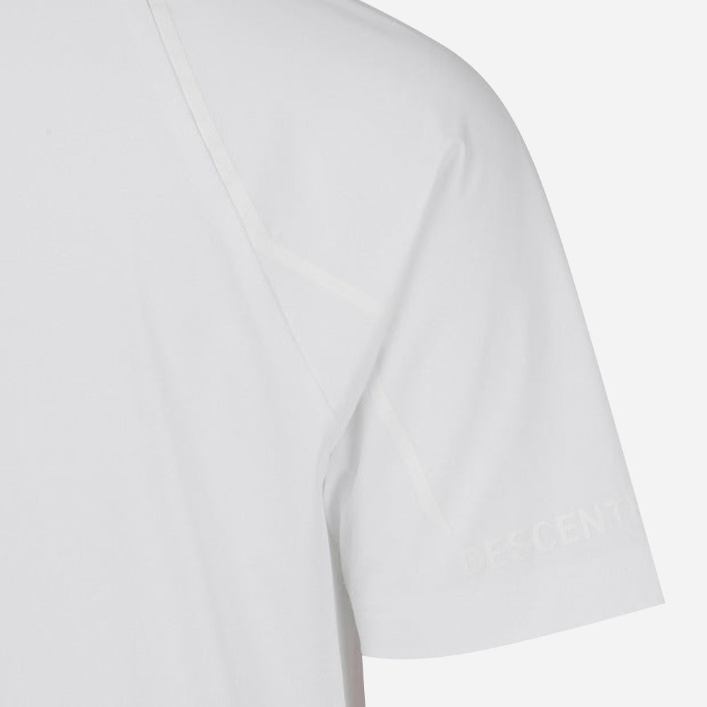 Áo Đánh Golf Nam Descente Spirit Print Point Sleeve - Trắng - Supersports Vietnam