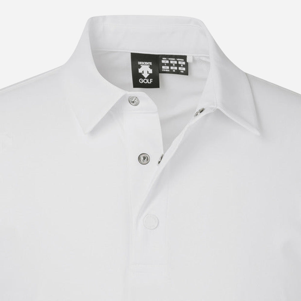 Áo Đánh Golf Nam Descente Spirit Print Point Sleeve - Trắng - Supersports Vietnam