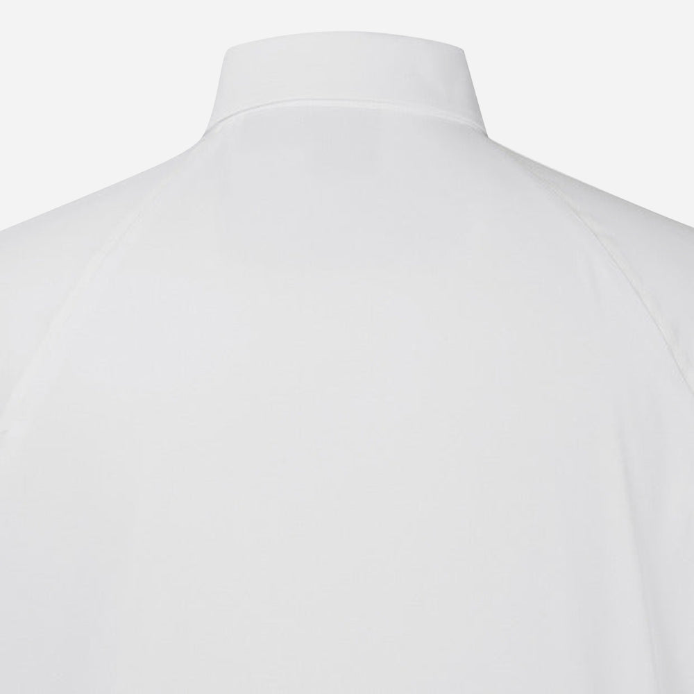 Áo Đánh Golf Nam Descente Spirit Print Point Sleeve - Trắng - Supersports Vietnam