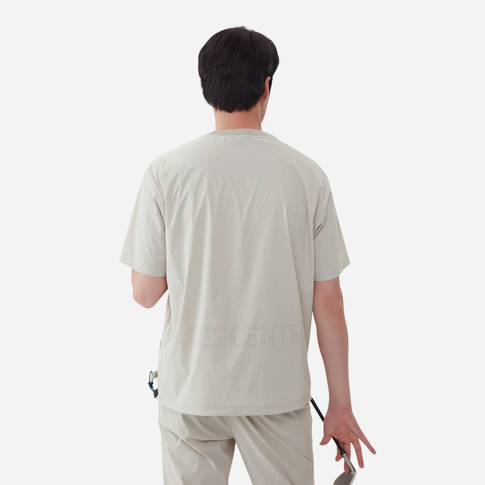 Áo Đánh Golf Nam Descente Spirit Woven Sleeve - Be - Supersports Vietnam