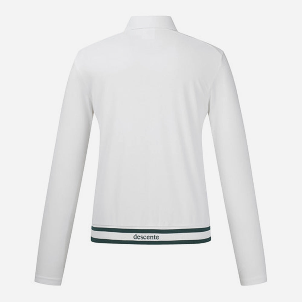 Áo Tay Dài Nữ Descente Thun Woven Hybrid - Trắng - Supersports Vietnam