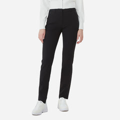 Quần Dài Đánh Golf Nữ Descente Straight Fit Woven - Đen - Supersports Vietnam