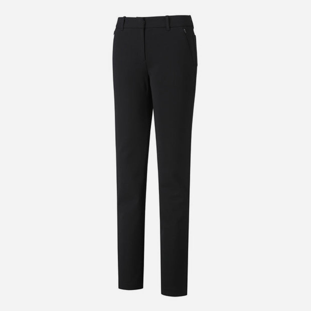 Quần Dài Đánh Golf Nữ Descente Straight Fit Woven - Đen - Supersports Vietnam