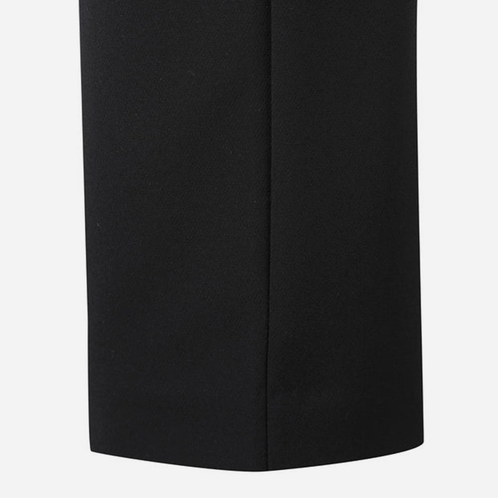 Quần Dài Đánh Golf Nữ Descente Straight Fit Woven - Đen - Supersports Vietnam