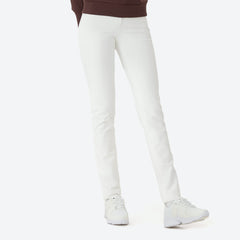Quần Dài Đánh Golf Nữ Descente Straight Fit Woven - Trắng - Supersports Vietnam