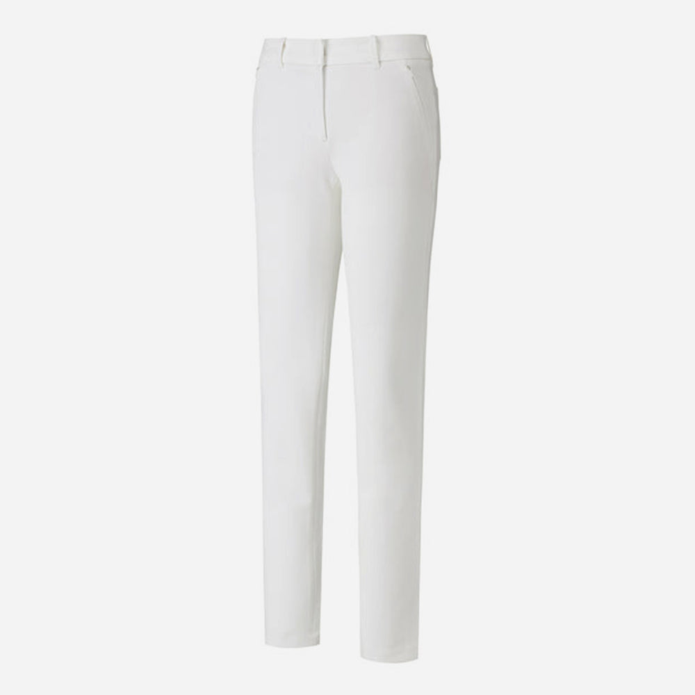 Quần Dài Đánh Golf Nữ Descente Straight Fit Woven - Trắng - Supersports Vietnam