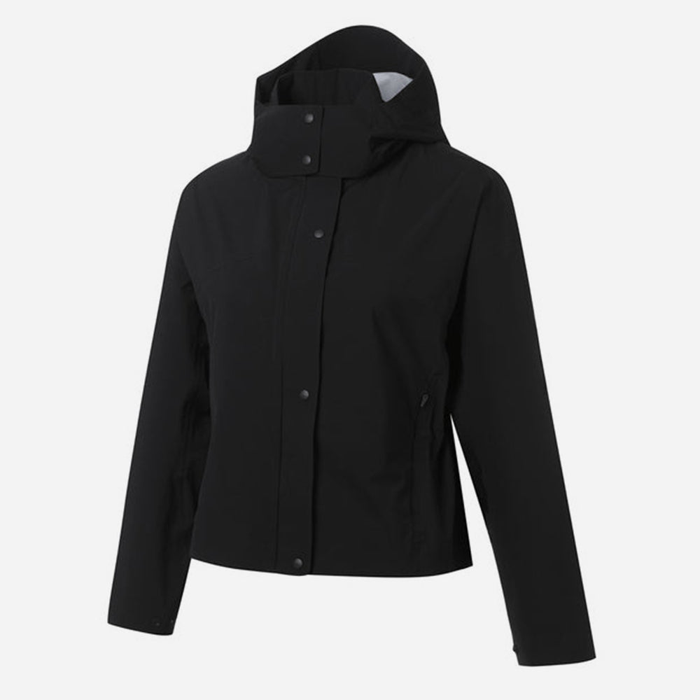 Áo Khoác Golf Nữ Descente Overfit Rain - Đen - Supersports Vietnam