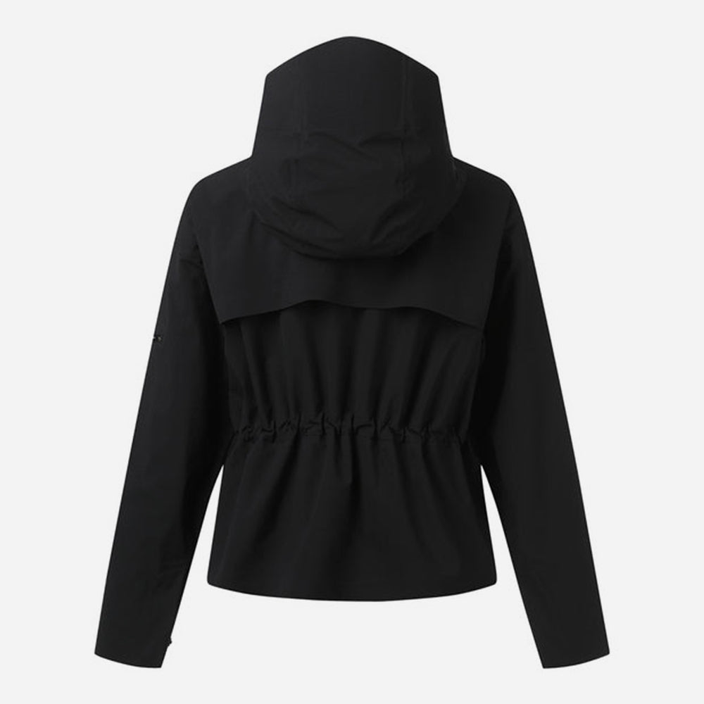 Áo Khoác Golf Nữ Descente Overfit Rain - Đen - Supersports Vietnam