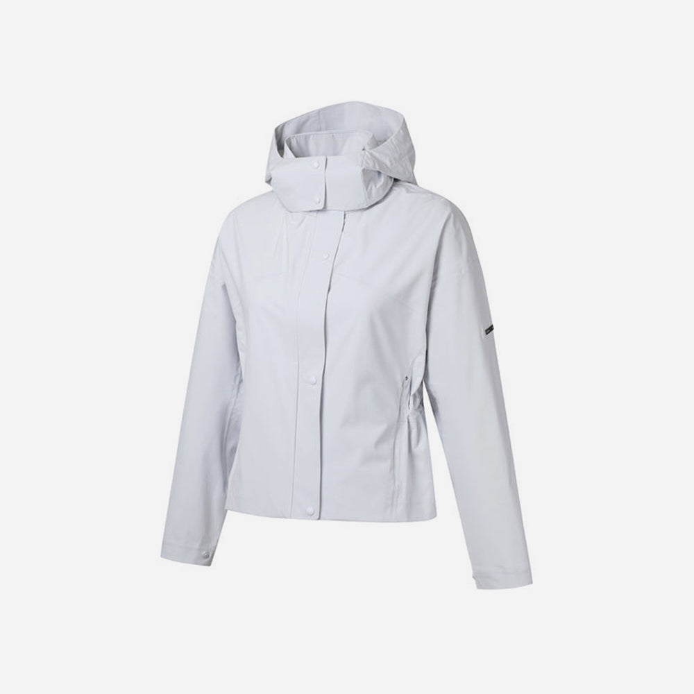 Áo Khoác Golf Nữ Descente Overfit Rain - Xám - Supersports Vietnam