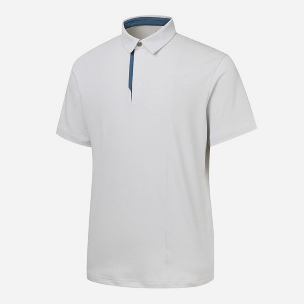 Áo Đánh Golf Nam Descente Pro Pq Asymmetric Sleeve - Xám - Supersports Vietnam
