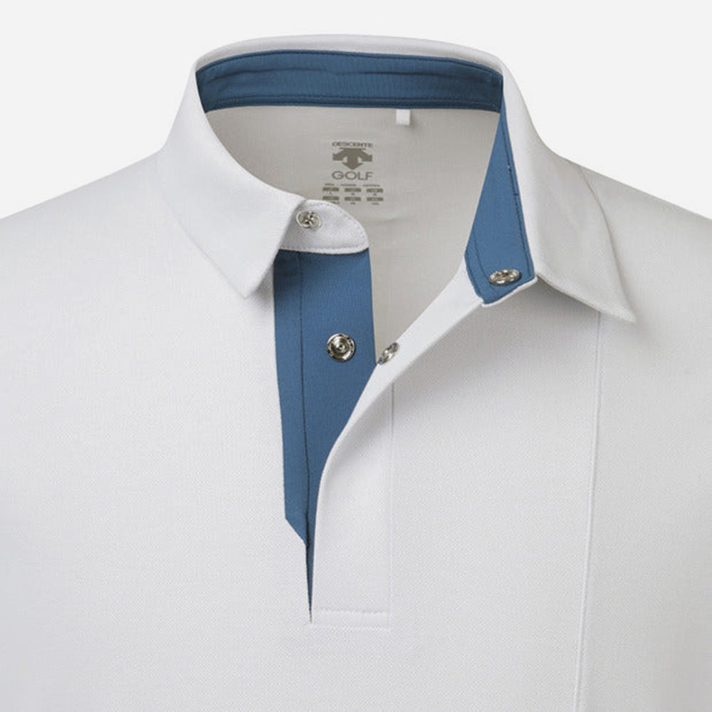 Áo Đánh Golf Nam Descente Pro Pq Asymmetric Sleeve - Xám - Supersports Vietnam