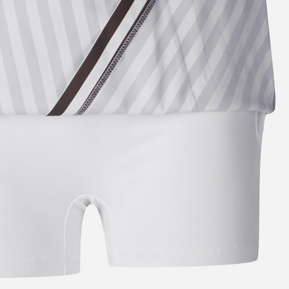 Chân Váy Nữ Descente Pinstripe Wrap - Nâu - Supersports Vietnam