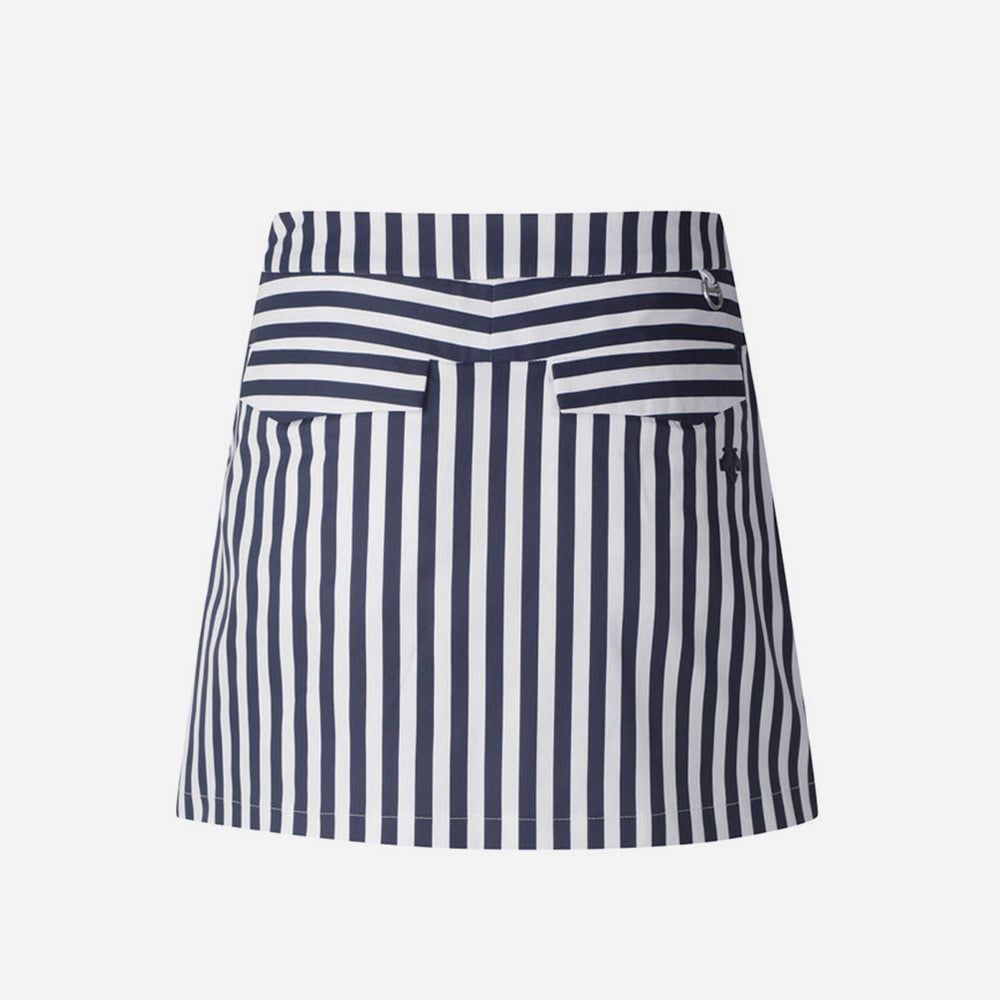 Chân Váy Nữ Descente Pinstripe Wrap - Xanh Navy - Supersports Vietnam