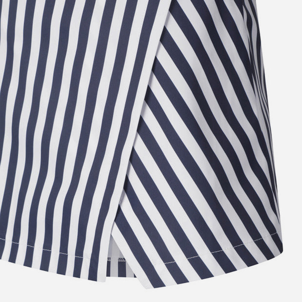 Chân Váy Nữ Descente Pinstripe Wrap - Xanh Navy - Supersports Vietnam