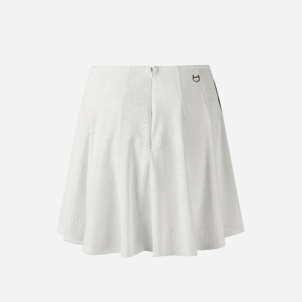 Chân Váy Nữ Descente Front Patterned Pleats - Be - Supersports Vietnam