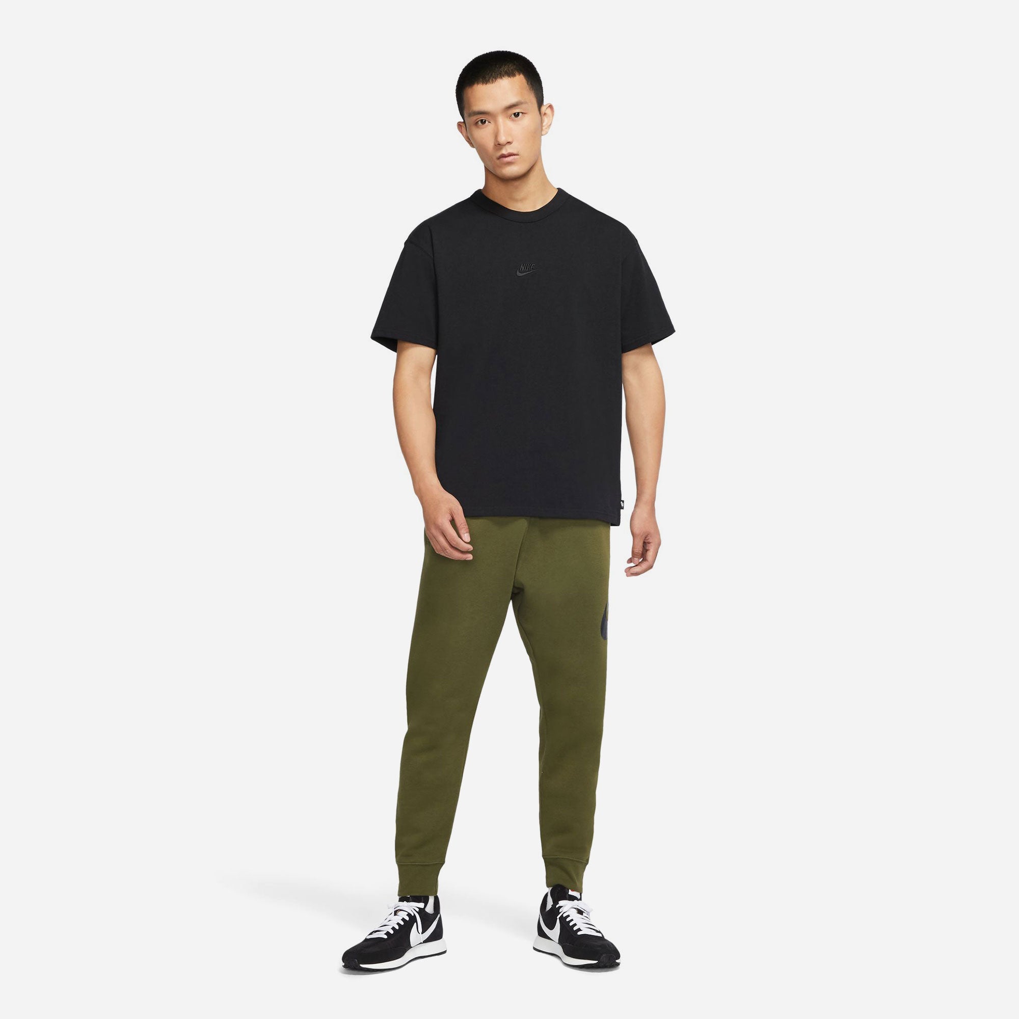 Áo Thun Nam Nike Sportswear Premium Essentials - Đen - Supersports Vietnam