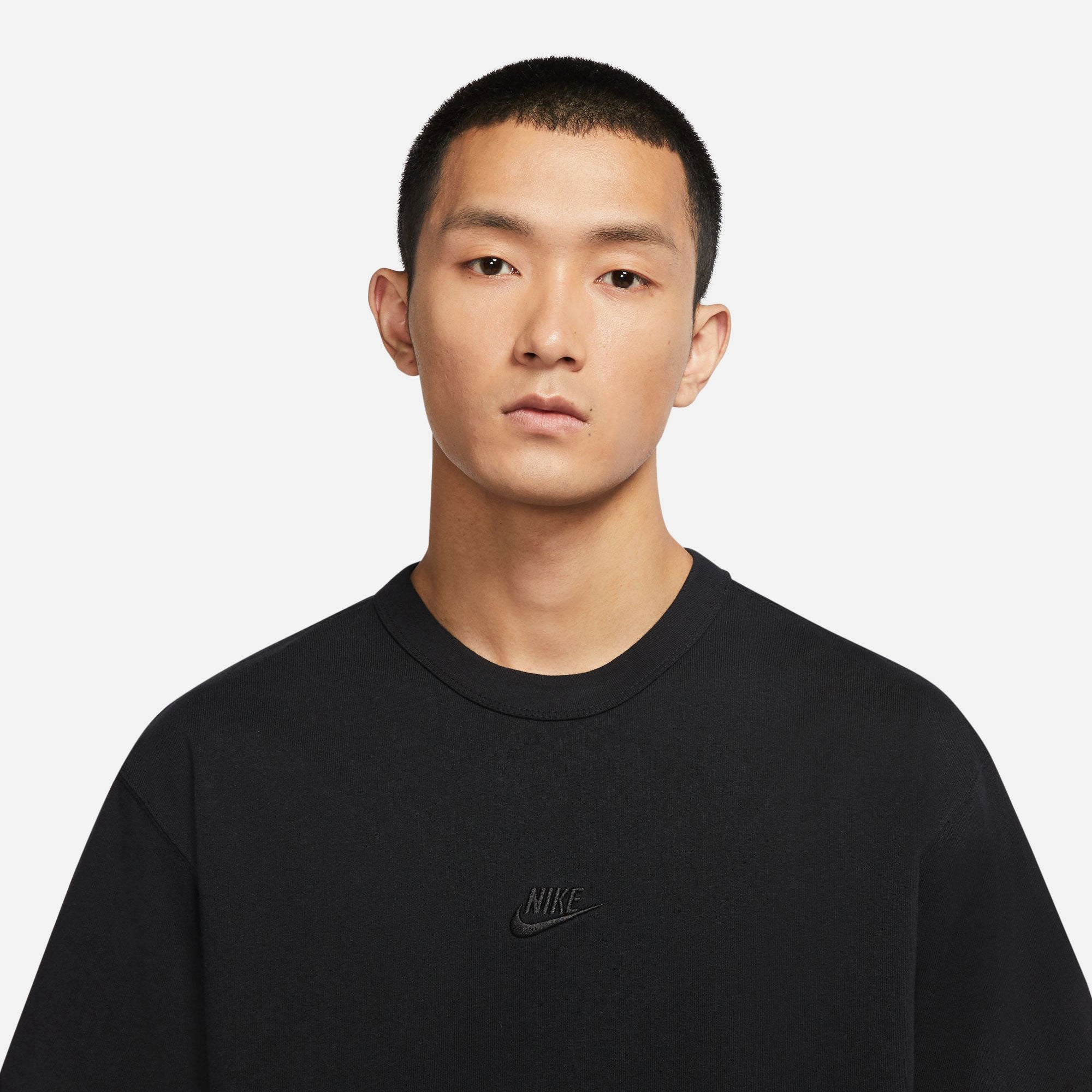 Áo Thun Nam Nike Sportswear Premium Essentials - Đen - Supersports Vietnam