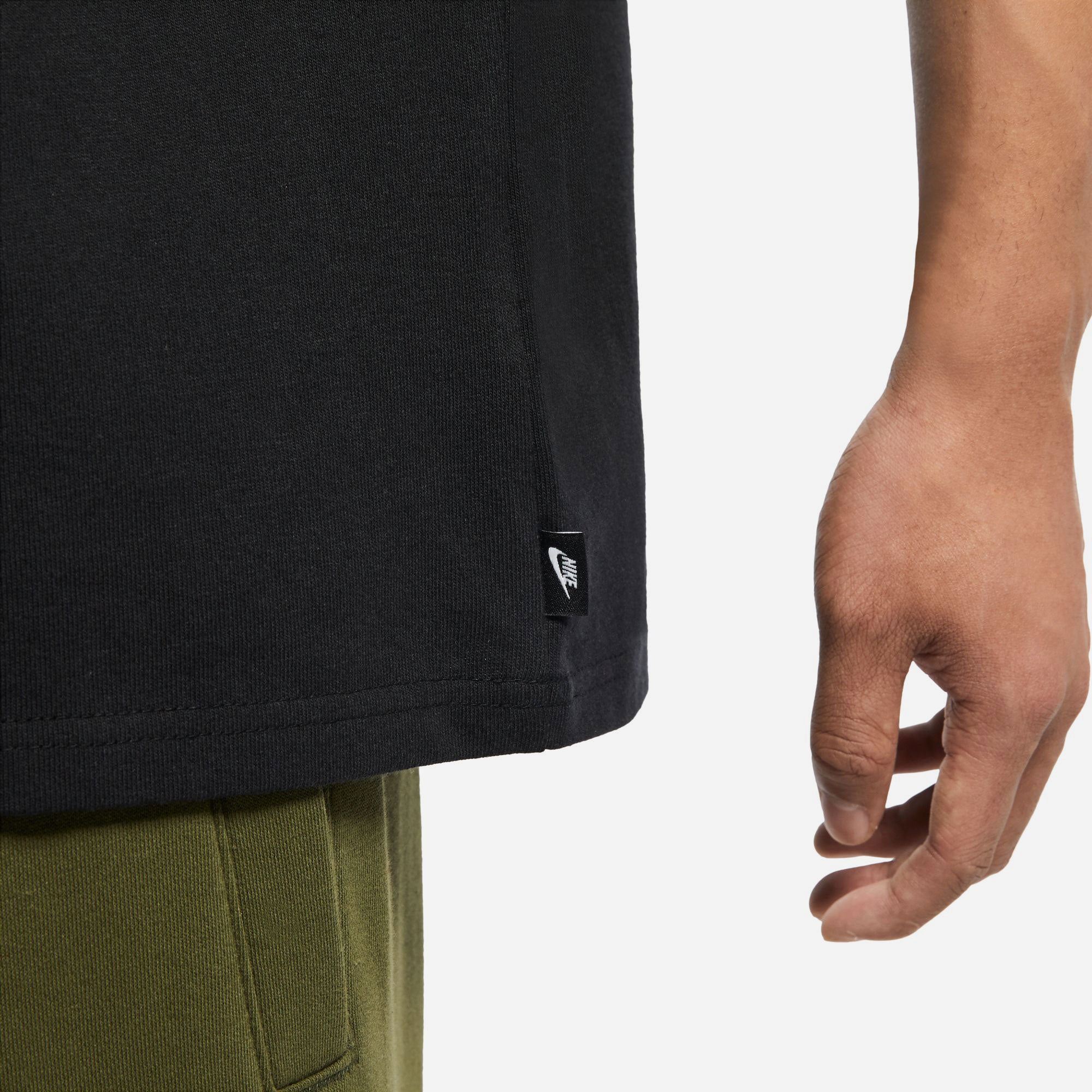 Áo Thun Nam Nike Sportswear Premium Essentials - Đen - Supersports Vietnam