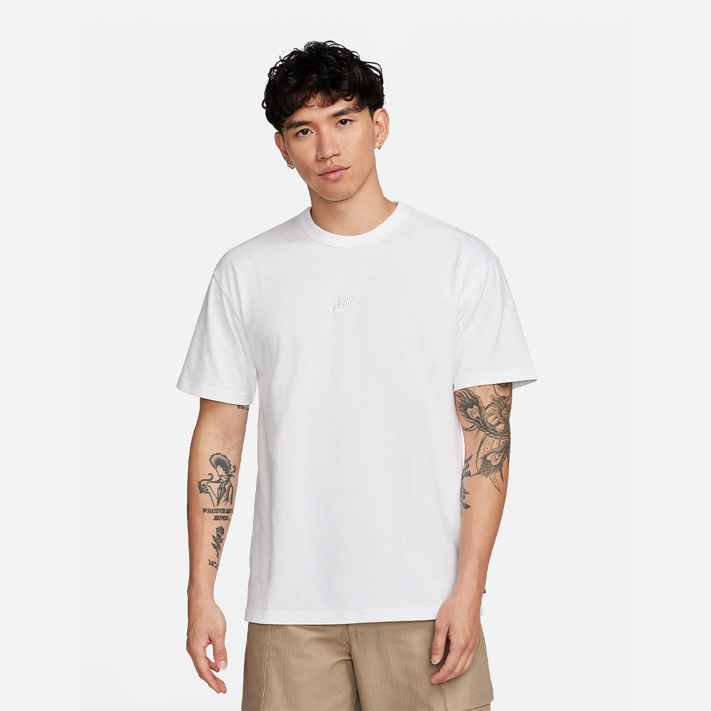 Áo Tay Ngắn Nam Nike Premium Essentails Sust - Trắng - Supersports Vietnam