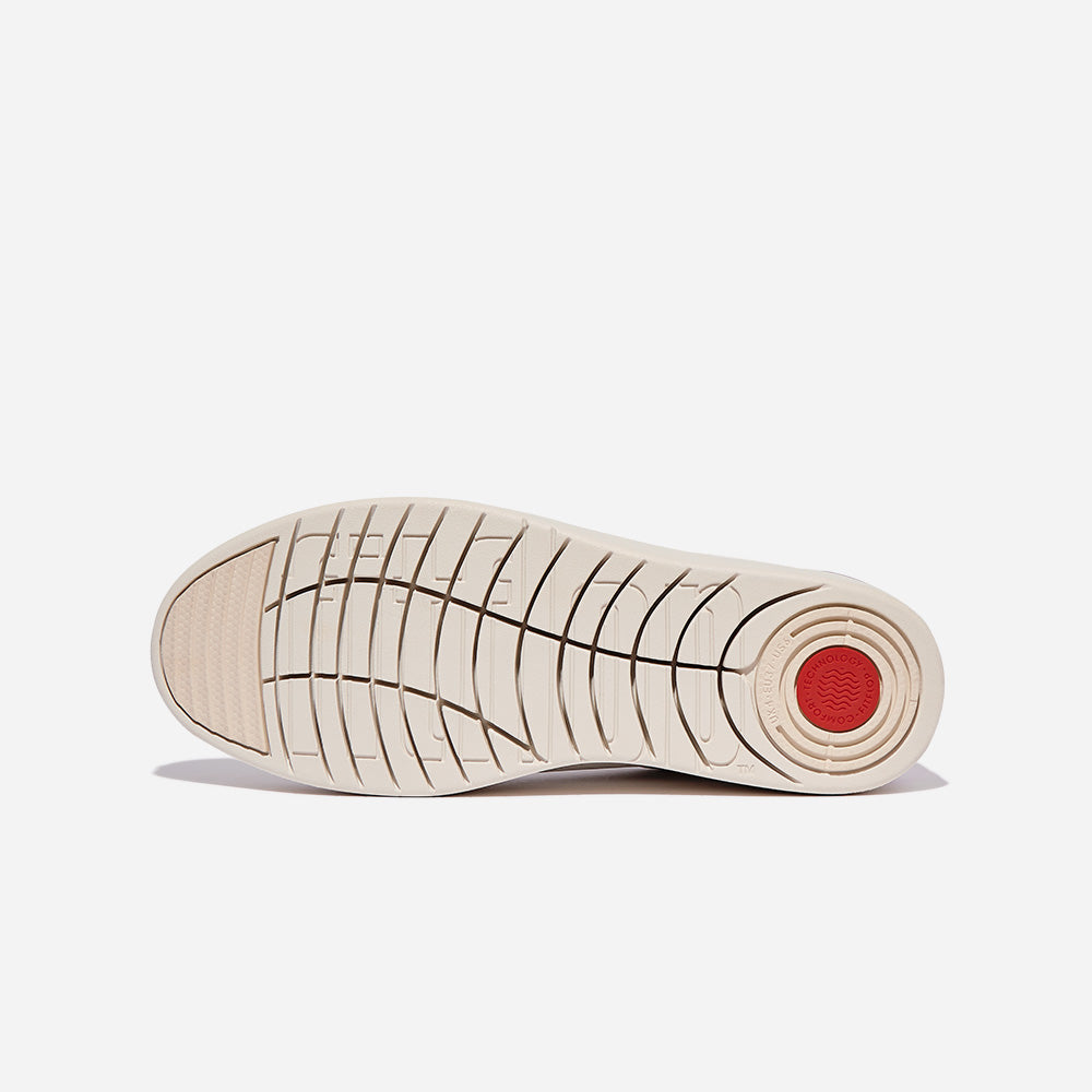 Giày Thể Thao Nữ Fitflop Rally Metallic Backtab - Trắng - Supersports Vietnam