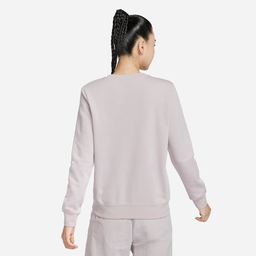 Áo Nỉ Nữ Nike Asw Club Fleece Crew - Hồng - Supersports Vietnam
