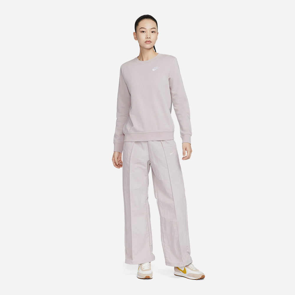 Áo Nỉ Nữ Nike Asw Club Fleece Crew - Hồng - Supersports Vietnam