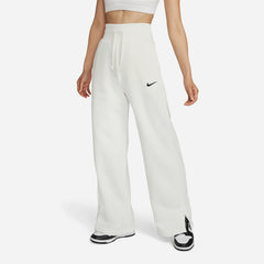 Quần Dài Thể Thao Nữ Nike Phoenix Fleece - Trắng - Supersports Vietnam