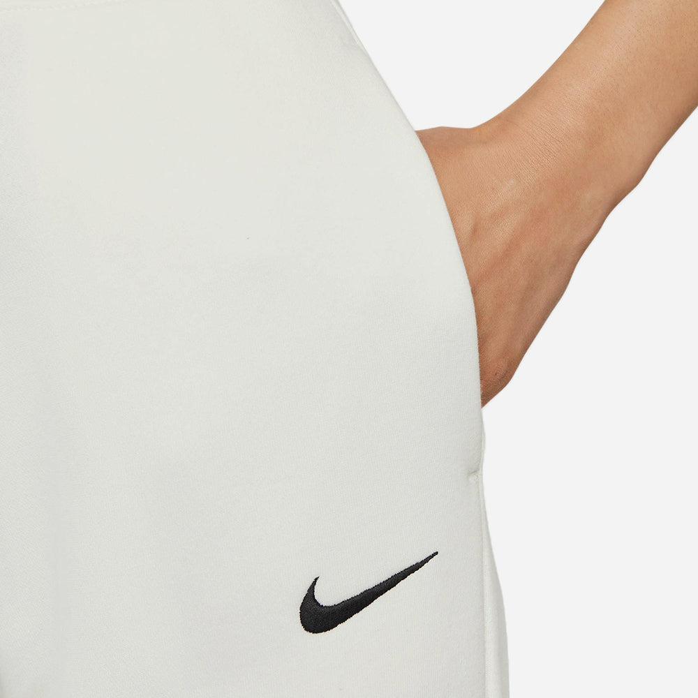 Quần Dài Thể Thao Nữ Nike Phoenix Fleece - Trắng - Supersports Vietnam