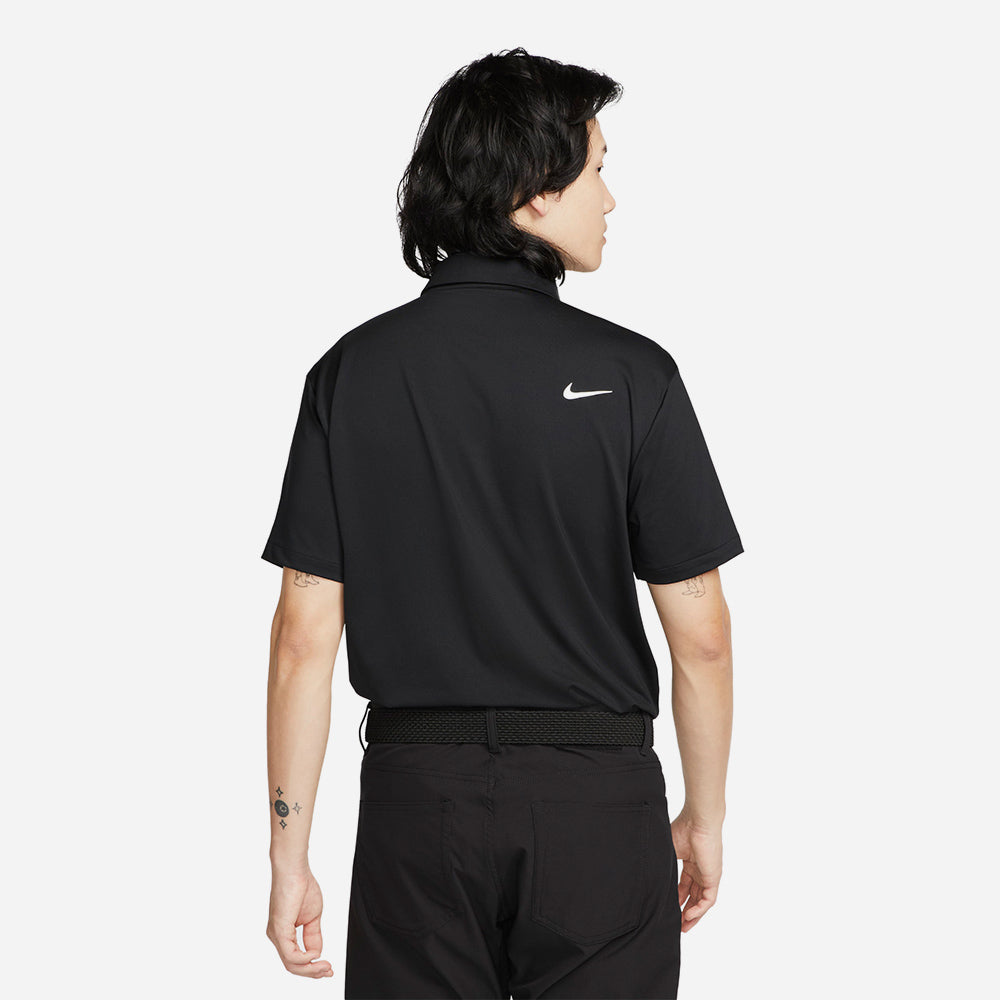 Áo Polo Nam Nike Dri-Fit Tour Solid - Đen - Supersports Vietnam