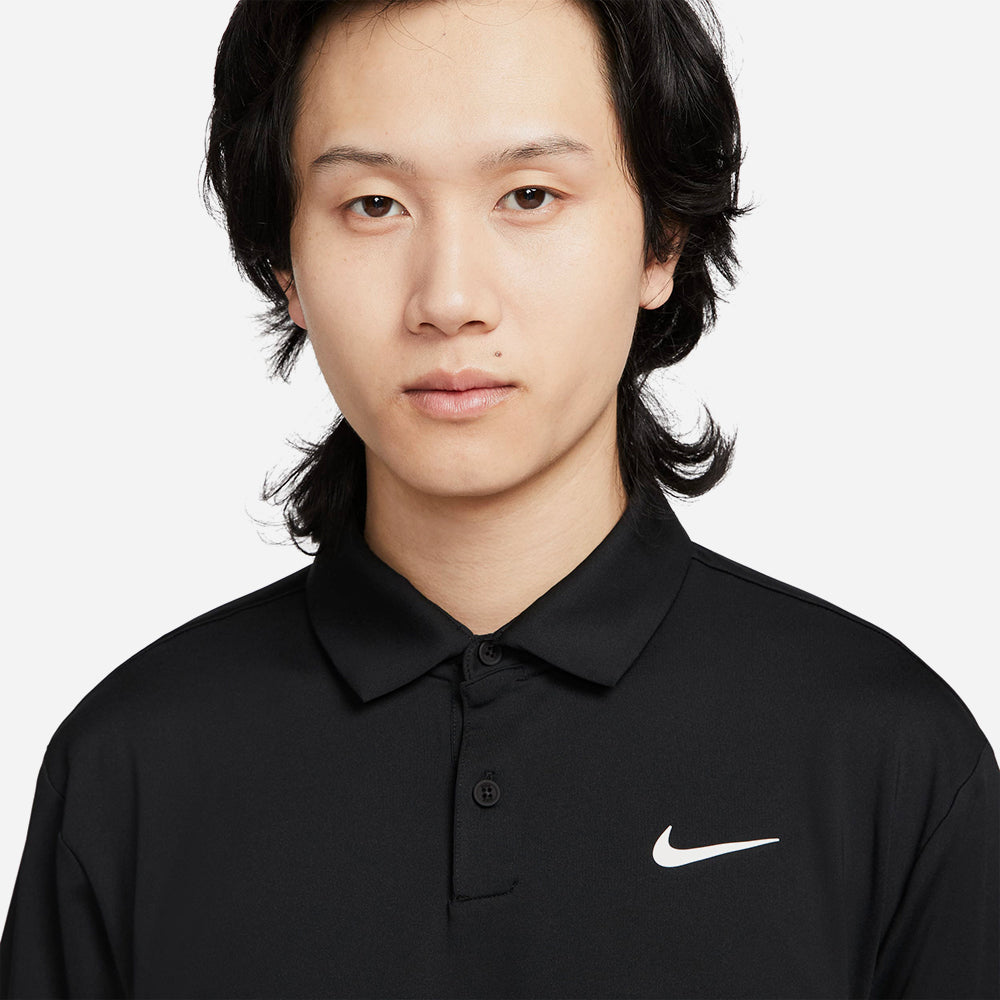 Áo Polo Nam Nike Dri-Fit Tour Solid - Đen - Supersports Vietnam