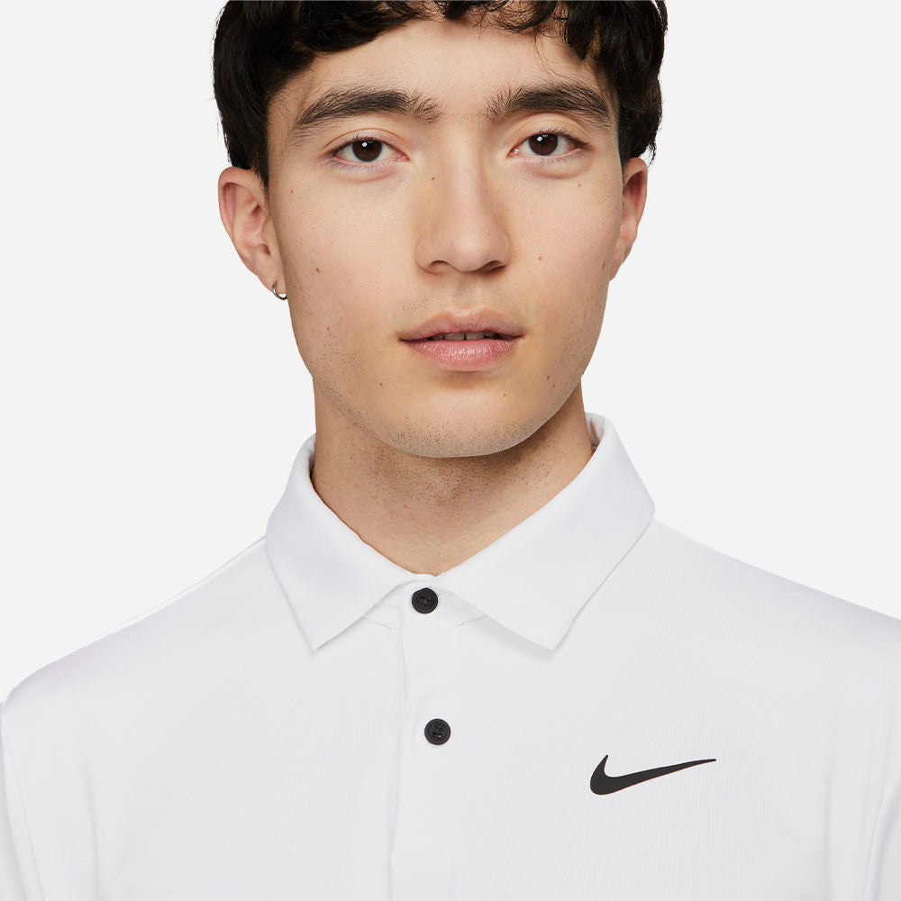Áo Polo Nam Nike Dri-Fit Tour Solid - Trắng - Supersports Vietnam