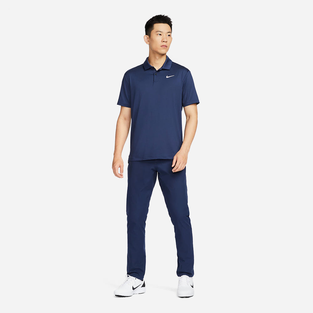 Áo Polo Nam Nike Dri-Fit Tour Solid - Xanh Navy - Supersports Vietnam