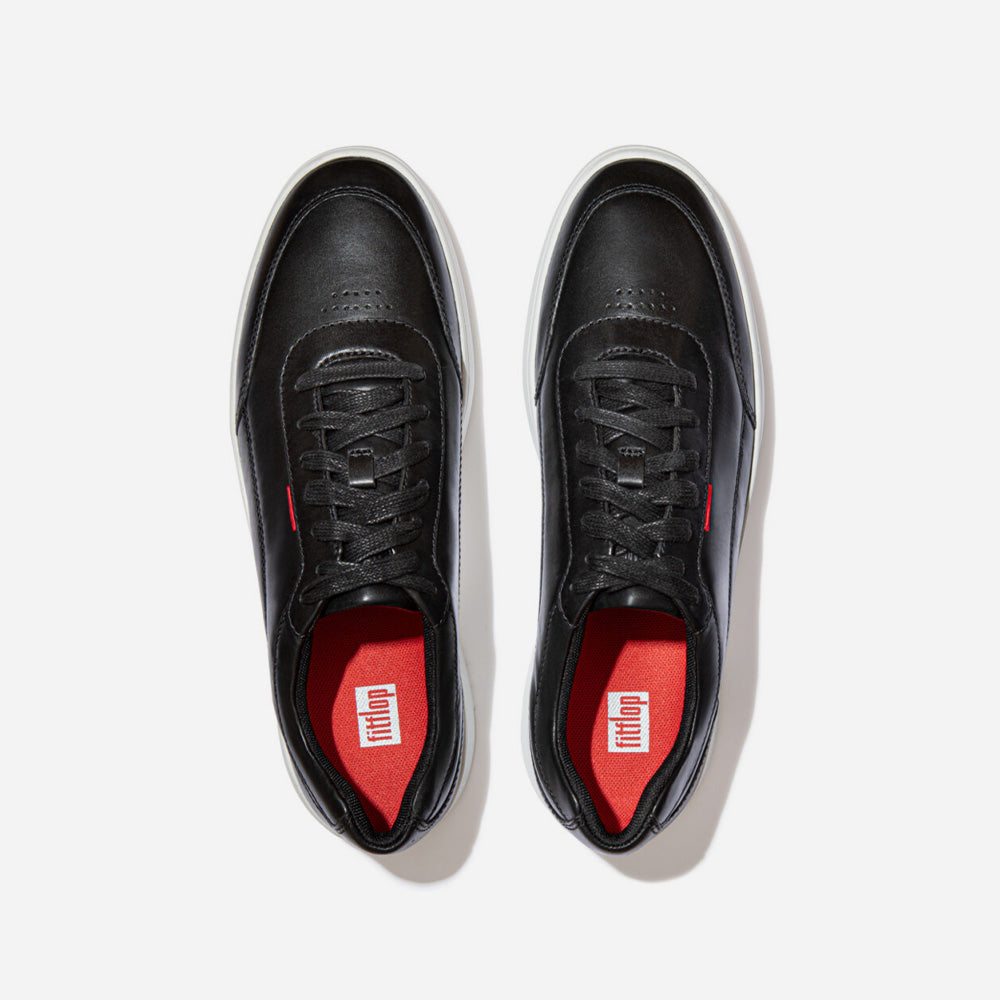 Giày Sneaker Nam Fitflop Rally X Leather - Đen - Supersports Vietnam