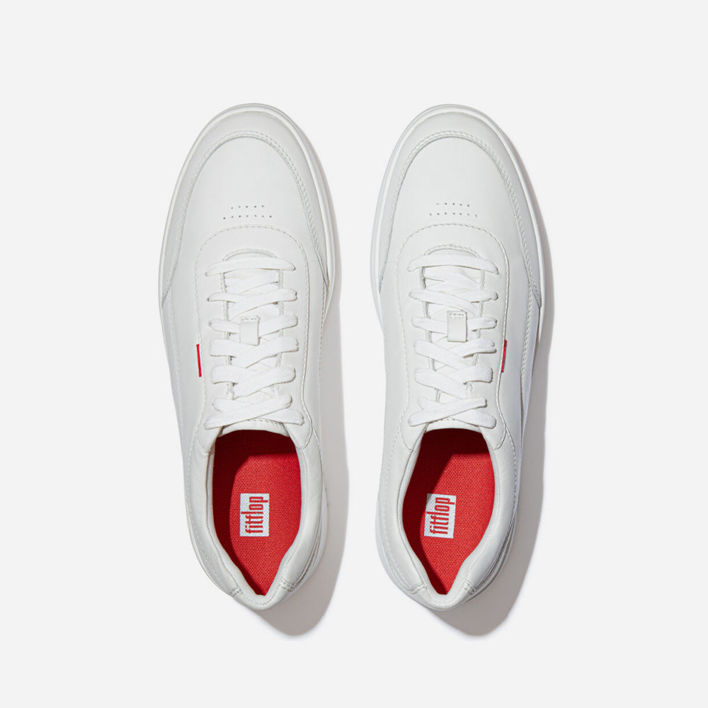 Giày Sneaker Nam Fitflop Rally X Leather - Trắng - Supersports Vietnam