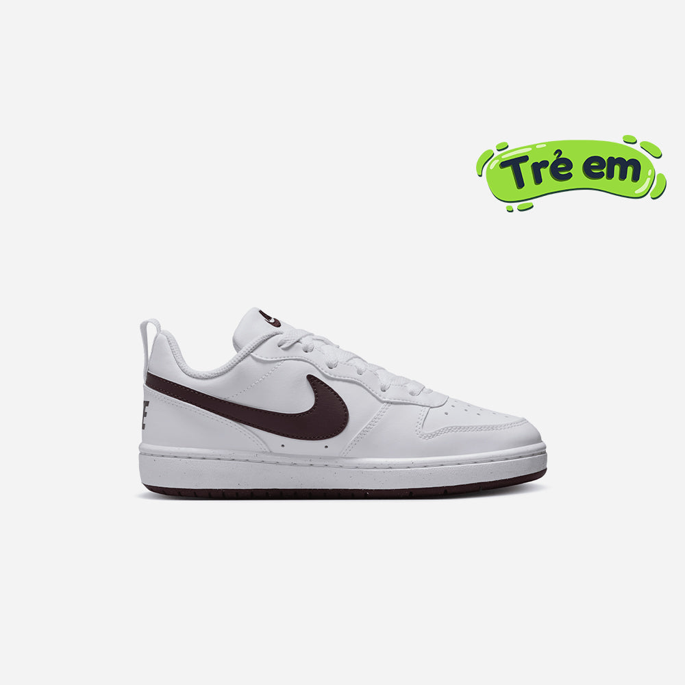 Giày Sneaker Bé Trai Nike Court Borough Low Recraft (Gs) - Trắng - Supersports Vietnam