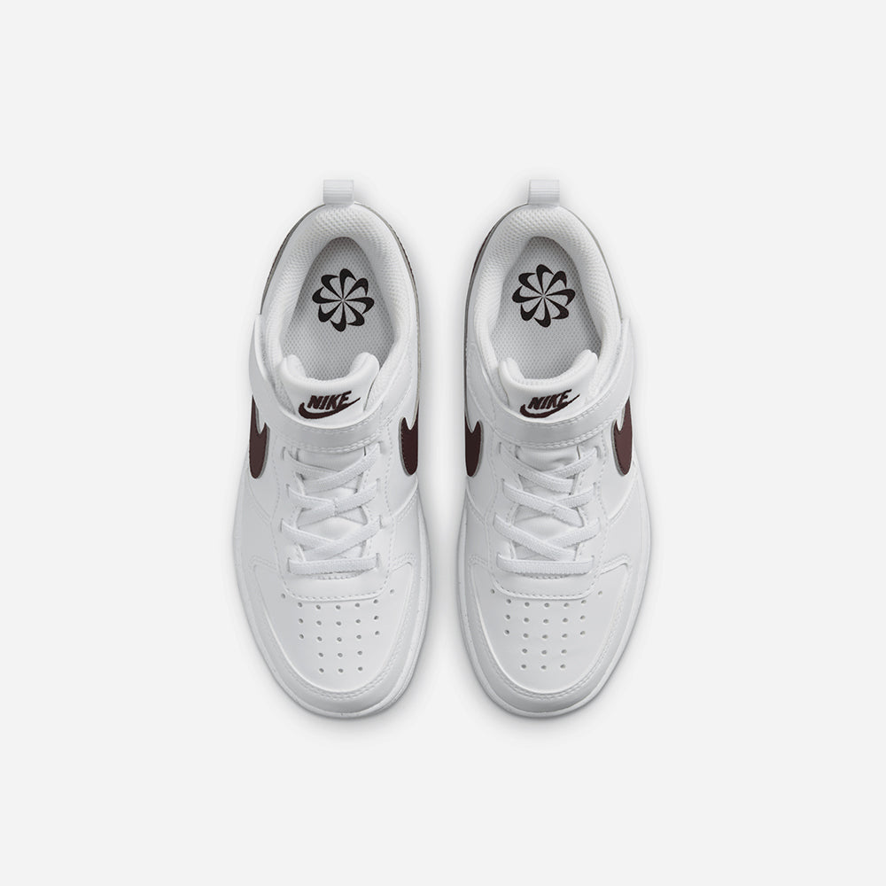 Giày Sneaker Bé Trai Nike Court Borough Low Recraft (Ps) - Trắng - Supersports Vietnam