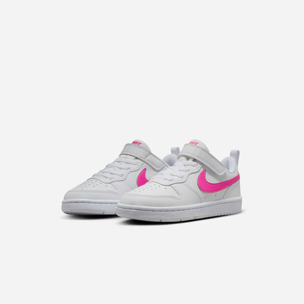 Giày Sneaker Bé Trai Nike Court Borough Low Recraft (Ps) - Trắng - Supersports Vietnam