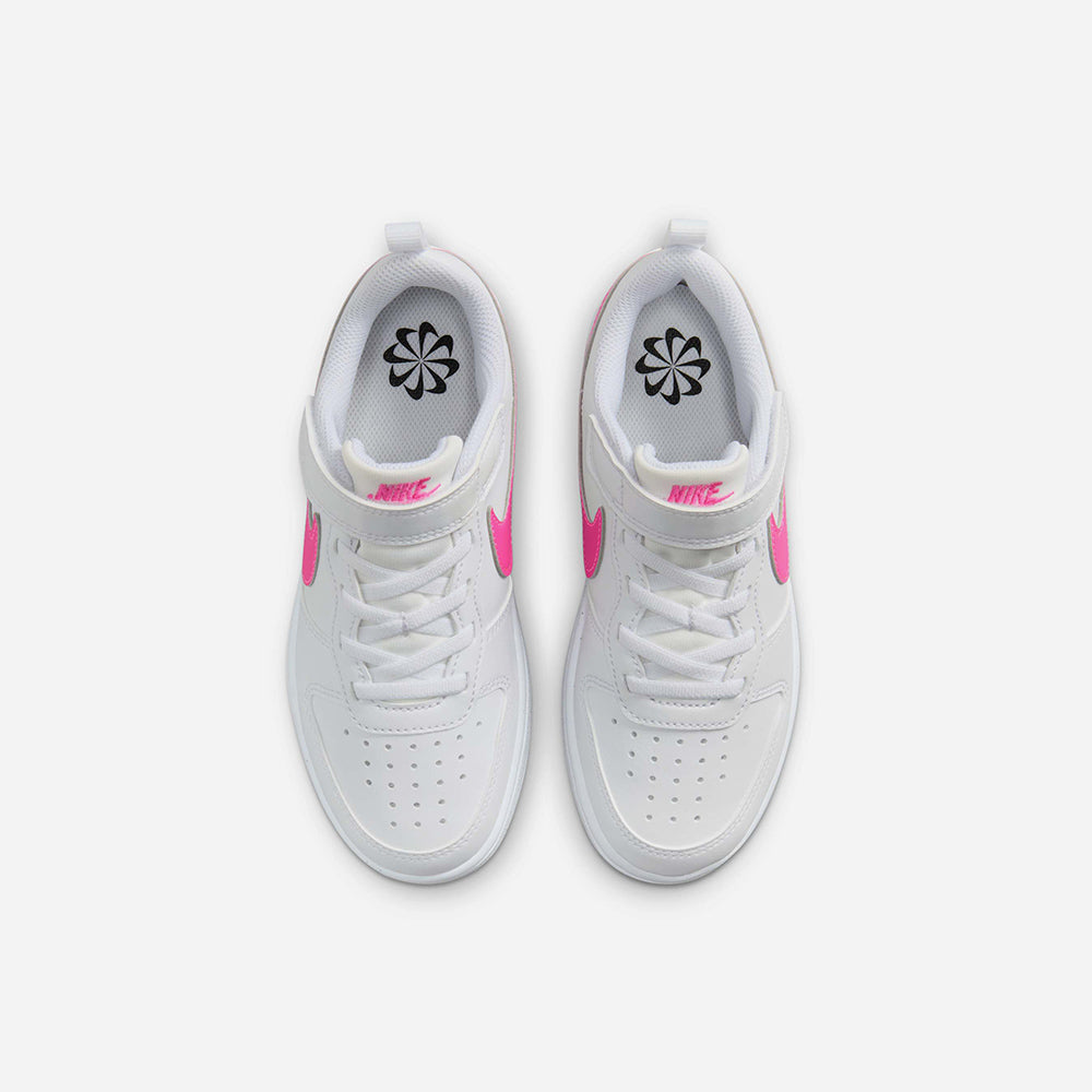Giày Sneaker Bé Trai Nike Court Borough Low Recraft (Ps) - Trắng - Supersports Vietnam