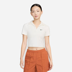 Áo Crop-Top Nữ Nike Sportwear - Be - Supersports Vietnam