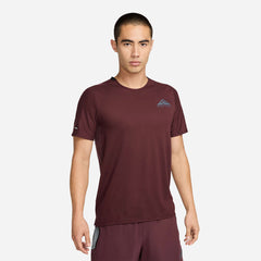 Áo Thun Nam Nike Dri-Fit Solar Chase - Nâu - Supersports Vietnam