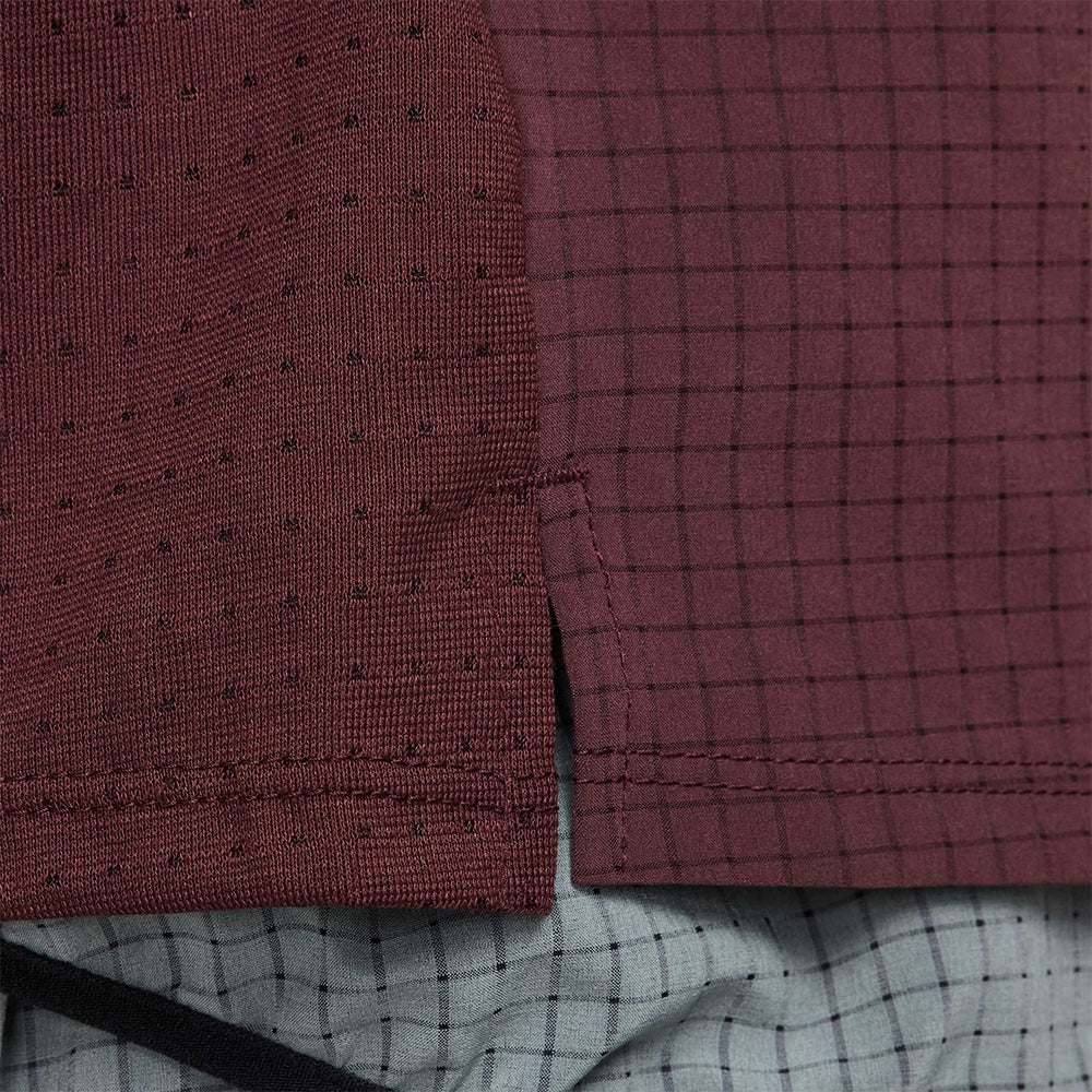 Áo Thun Nam Nike Dri-Fit Solar Chase - Nâu - Supersports Vietnam