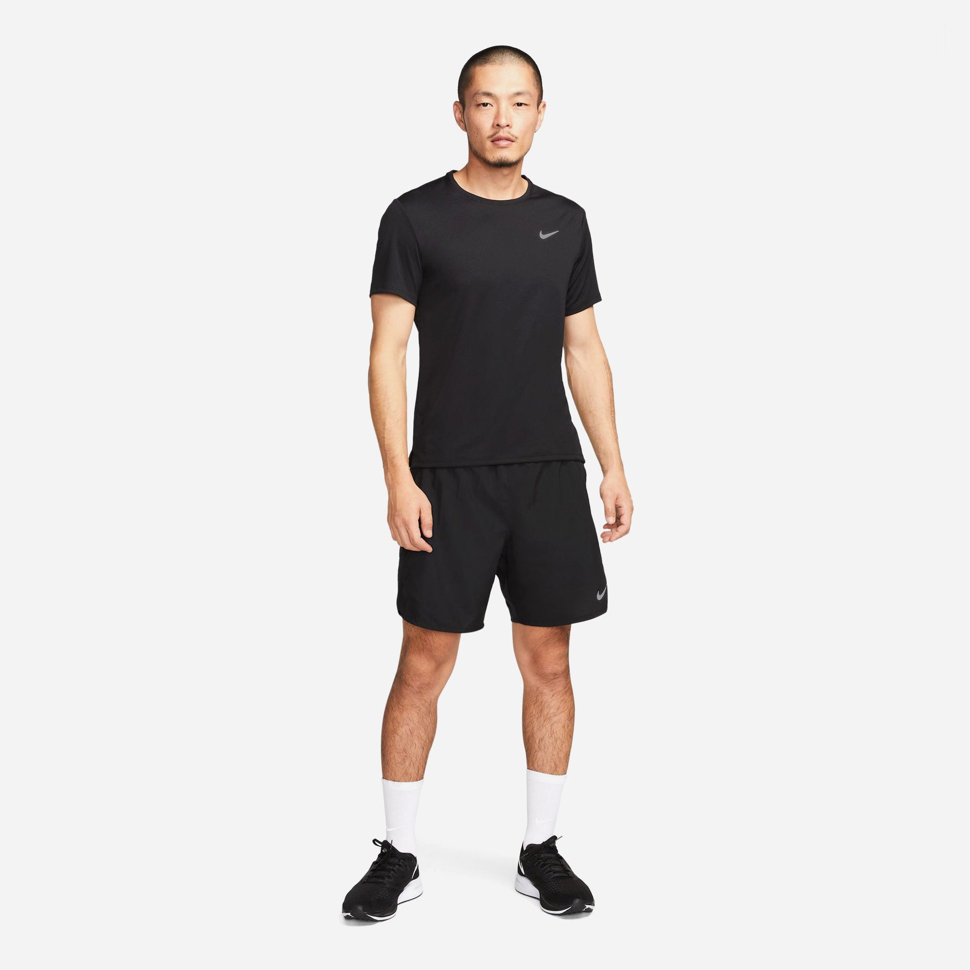 Áo Thun Nam Nike Dri-Fit Uv Miler - Đen - Supersports Vietnam