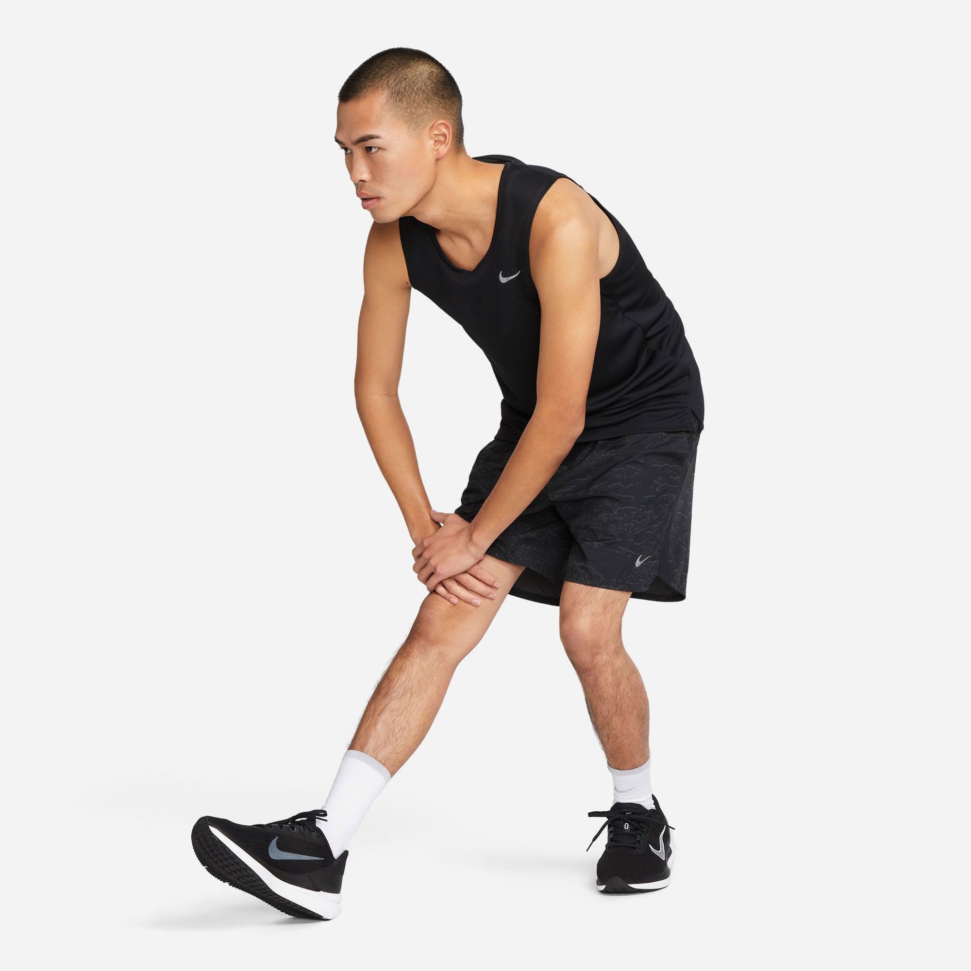Áo Ba Lỗ Nam Nike Dri-Fit Miler - Đen - Supersports Vietnam