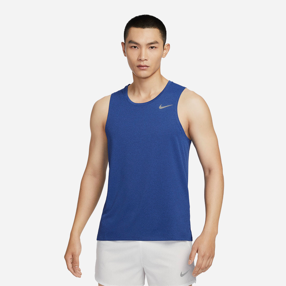 Áo Ba Lỗ Nam Nike Dri-Fit Miler - Xanh Dương - Supersports Vietnam