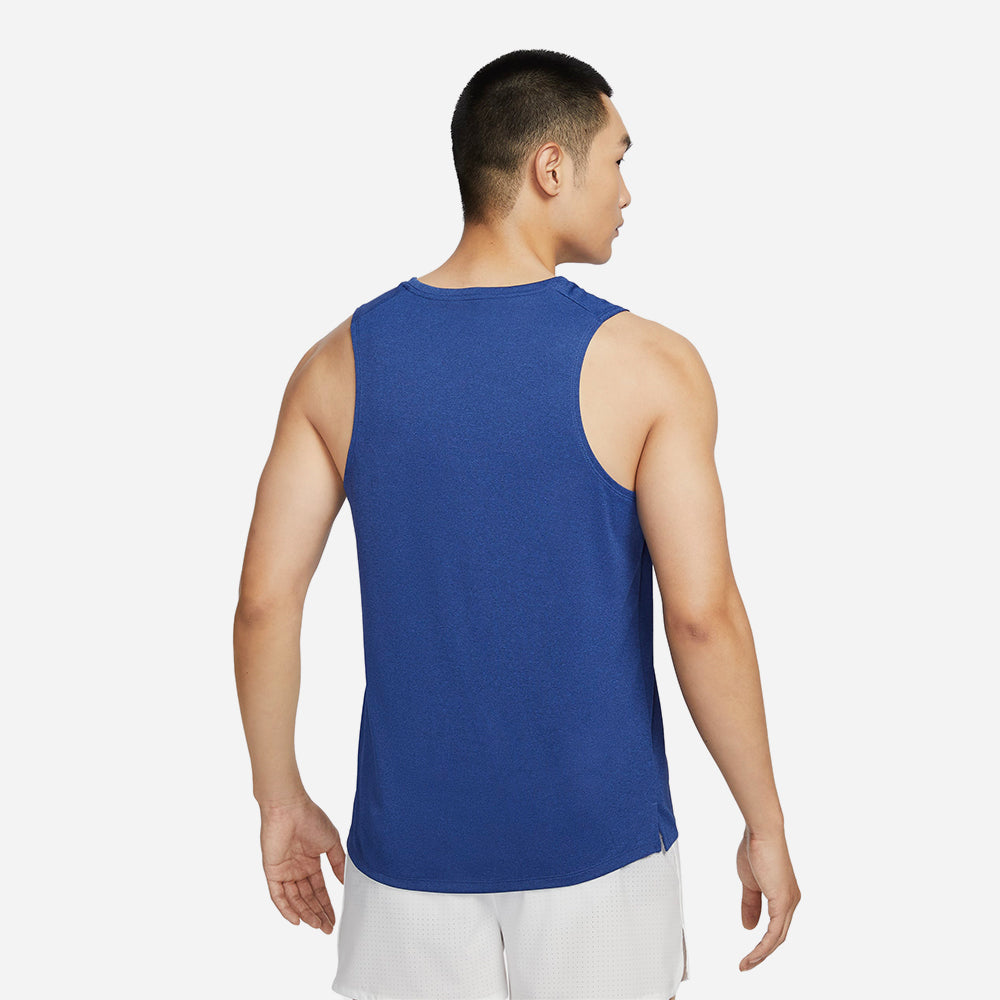 Áo Ba Lỗ Nam Nike Dri-Fit Miler - Xanh Dương - Supersports Vietnam