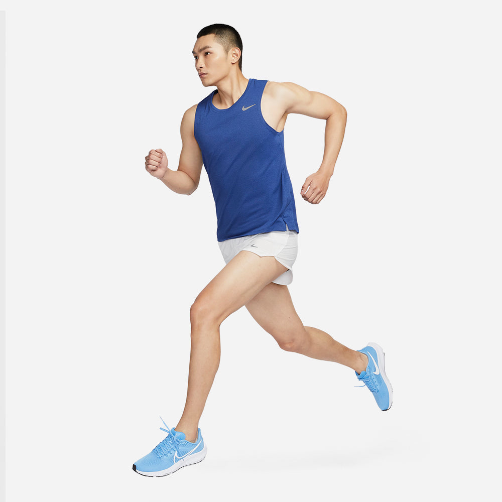 Áo Ba Lỗ Nam Nike Dri-Fit Miler - Xanh Dương - Supersports Vietnam