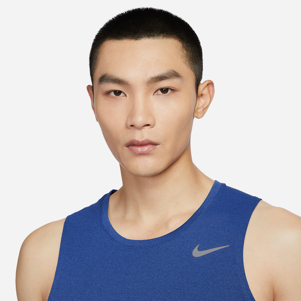 Áo Ba Lỗ Nam Nike Dri-Fit Miler - Xanh Dương - Supersports Vietnam