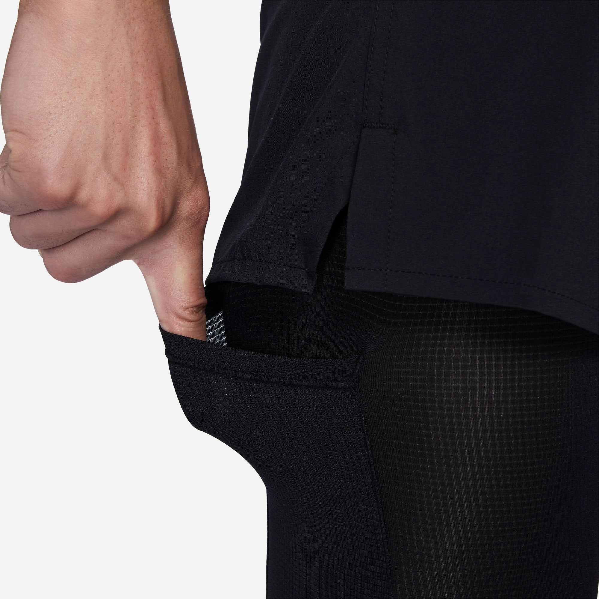 Quần Ngắn Nam Nike Dri-Fit Unlimited Woven 7In 2In1 - Đen - Supersports Vietnam